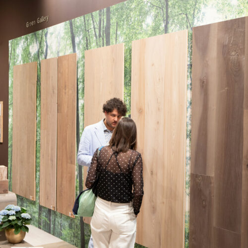 Green Gallery legni Natur Milan Design Week